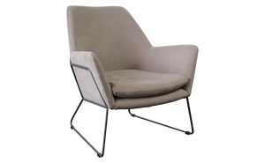 Delilah Armchair - Grey Velvet
