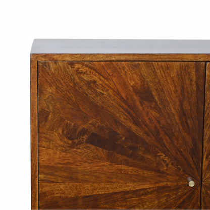 Chestnut Sunrise Cabinet - In Stock