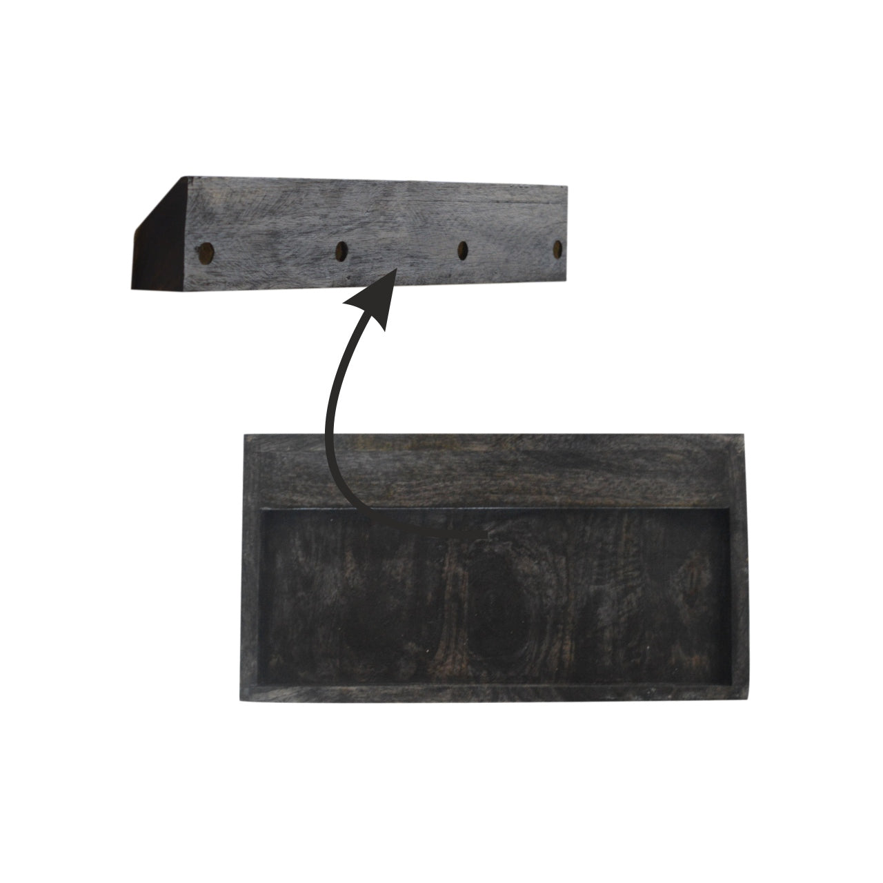 Riva Lucy Locket Wall Mounted Bedside