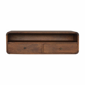Wall Mounted 2 Drawer Console Table