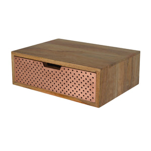 Wall Mounted Copper Bedside
