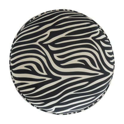 Zebra Nordic Style Footstool