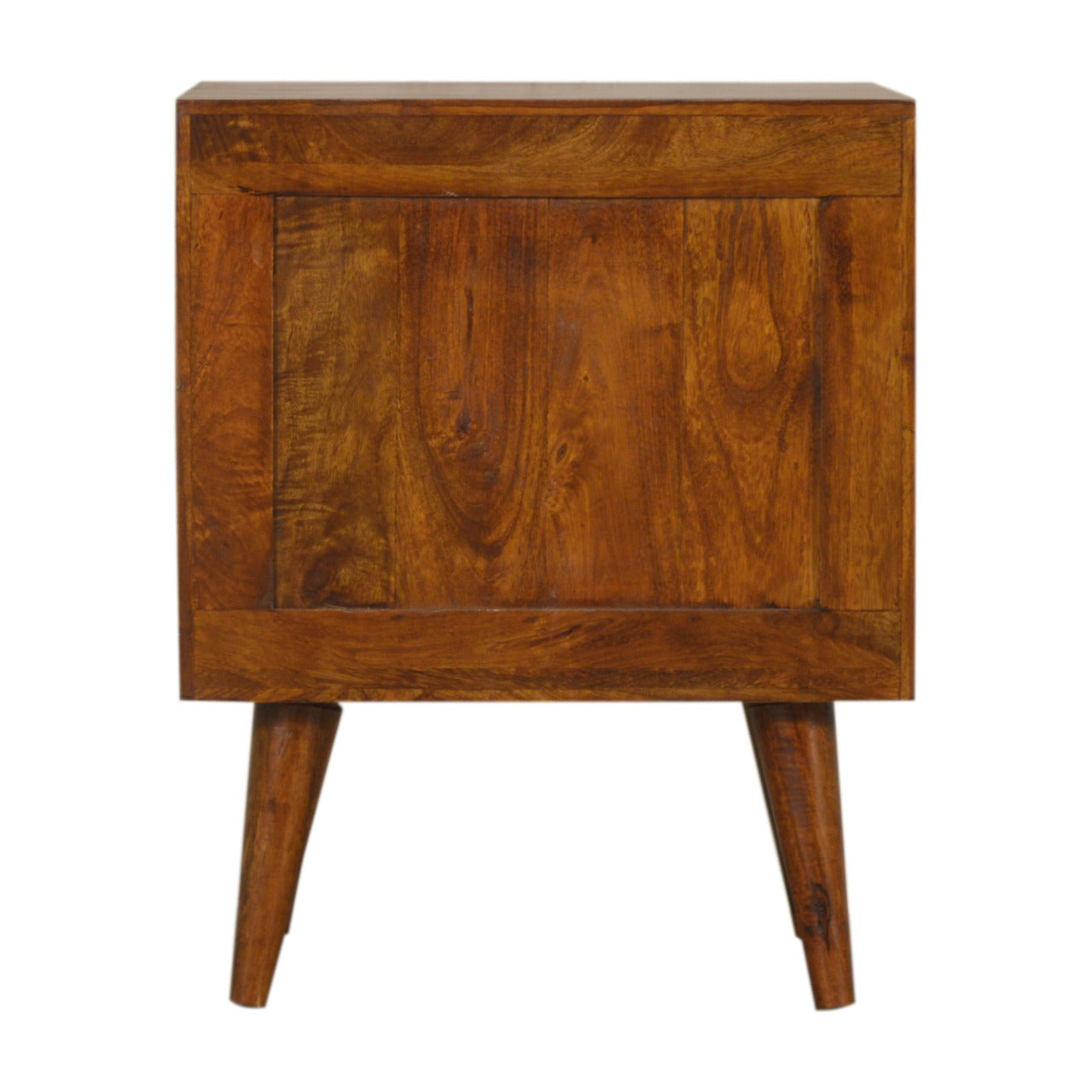Multi Chestnut Bedside with Removeable Drawers