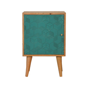 Acadia Teal Bedside - On Back Order place your orders now