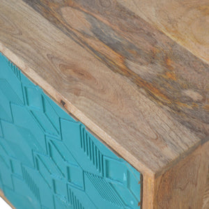 Acadia Teal Bedside - On Back Order place your orders now