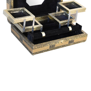 IN1770 - Black Single Rod Jewellery Box