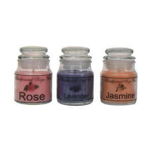 Yankee Candle Set of 3 (Rose, Lavender, Jasmine)