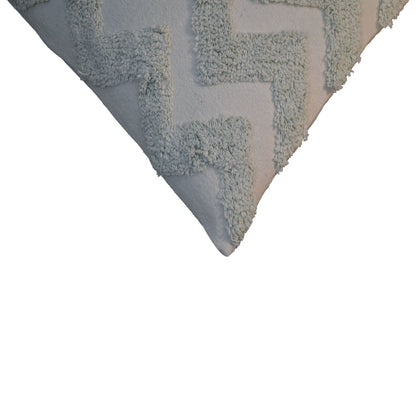 Sea Green Zig-zag Cushion Set of 2