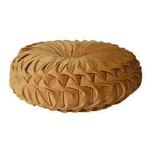 Smocking Cushion Set of 2 - Mustard