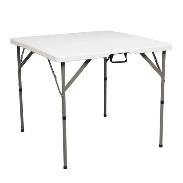 Luxury Garden Party 34" Blow Molding Foldable Square Table（only table）