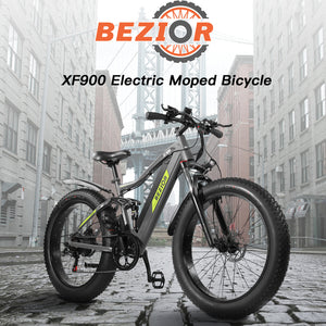 Electric Bike Adults 500W Motor 48V 12.5AH Battery Black