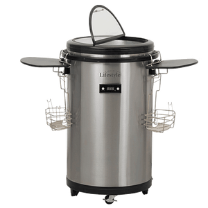 Lifestyle Stainless Steel Electric Party Cooler