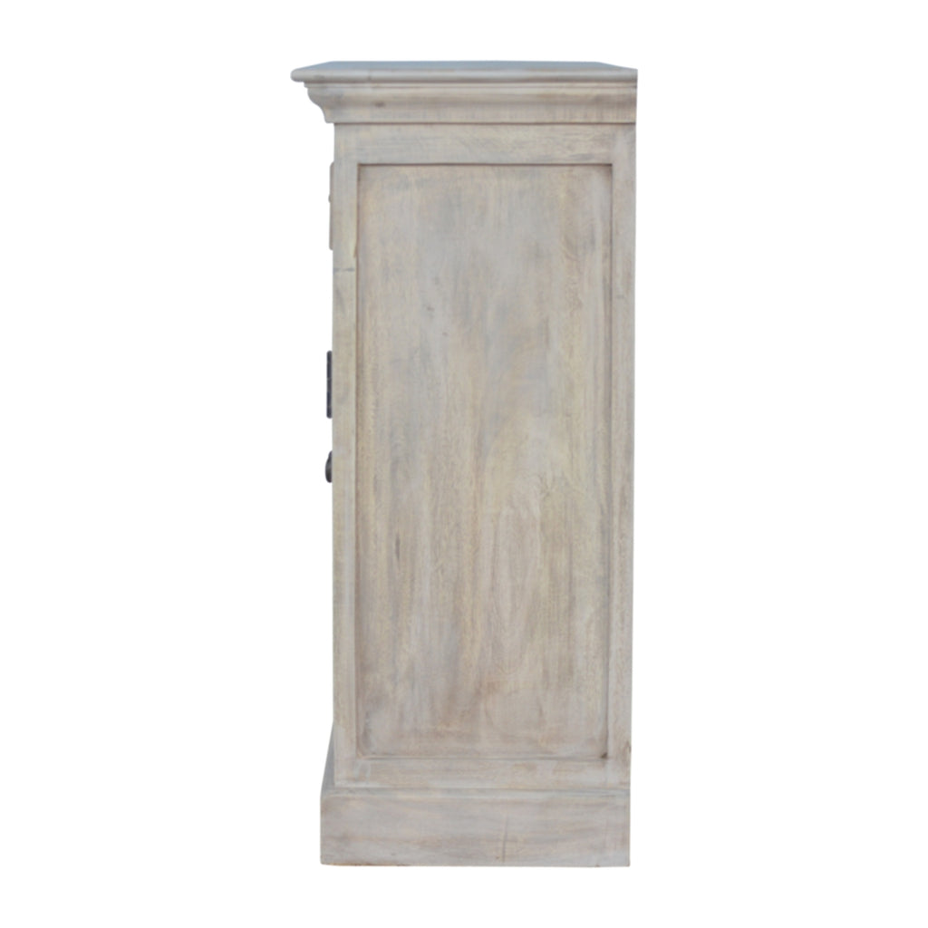 2 Door 2 Drawer Stone Acid Wash Glazed Sideboard