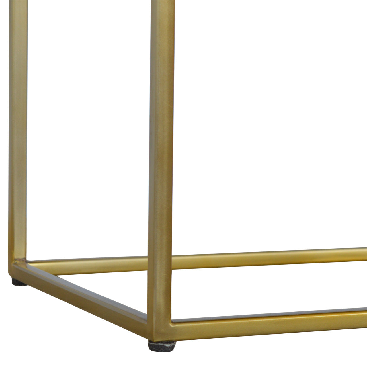 Chestnut Butler Tray Table with Gold Base