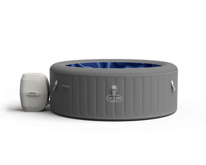 Lay-Z-Spa Santorini HydroJet Pro 7 Person Hot Tub with LED Lights