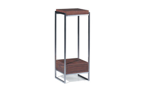 Distinction Furniture Scatola Pedestal Dark Walnut