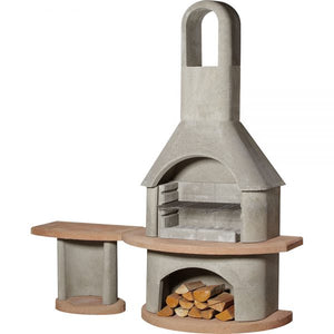 Buschbeck Carmen Masonry Barbecue With Side Table - SPECIAL OFFER !